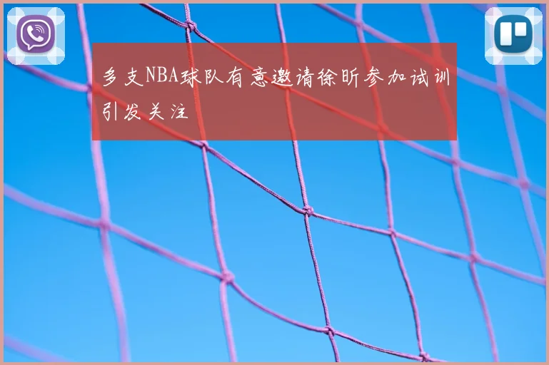 多支NBA球队有意邀请徐昕参加试训引发关注