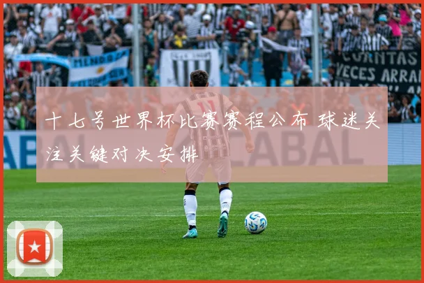 十七号世界杯比赛赛程公布 球迷关注关键对决安排