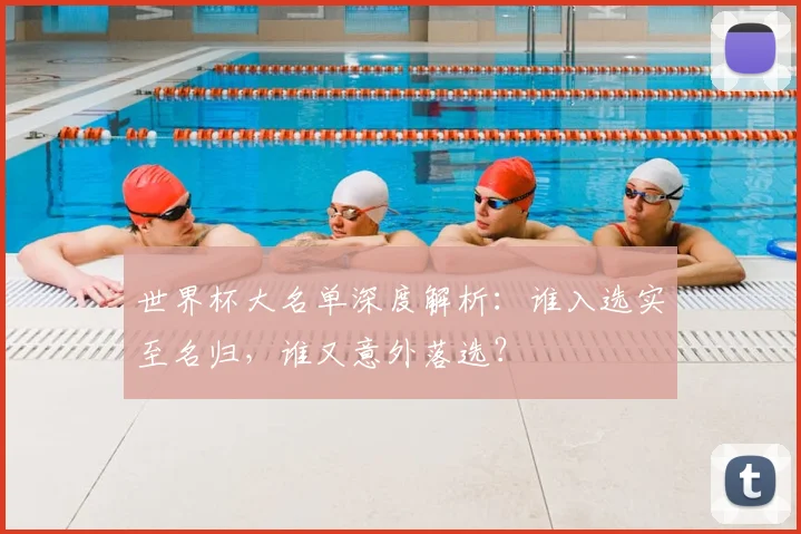 世界杯大名单深度解析：谁入选实至名归，谁又意外落选？